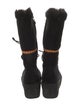 Donald Pliner Suede Lace-Up Boots