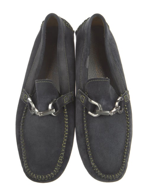 Donald Pliner Suede Whipstitch Trim Drivers