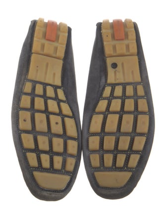 Donald Pliner Suede Whipstitch Trim Drivers