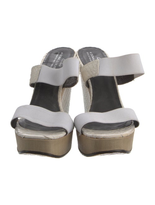 Donald Pliner Leather Slides