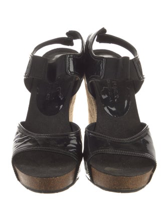 Donald Pliner Patent Leather Espadrilles