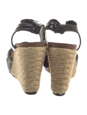 Donald Pliner Patent Leather Espadrilles