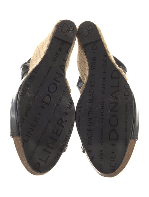 Donald Pliner Patent Leather Espadrilles