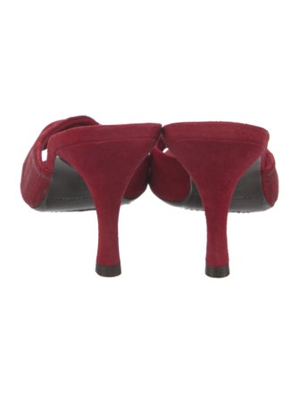 Donald Pliner Suede Slides