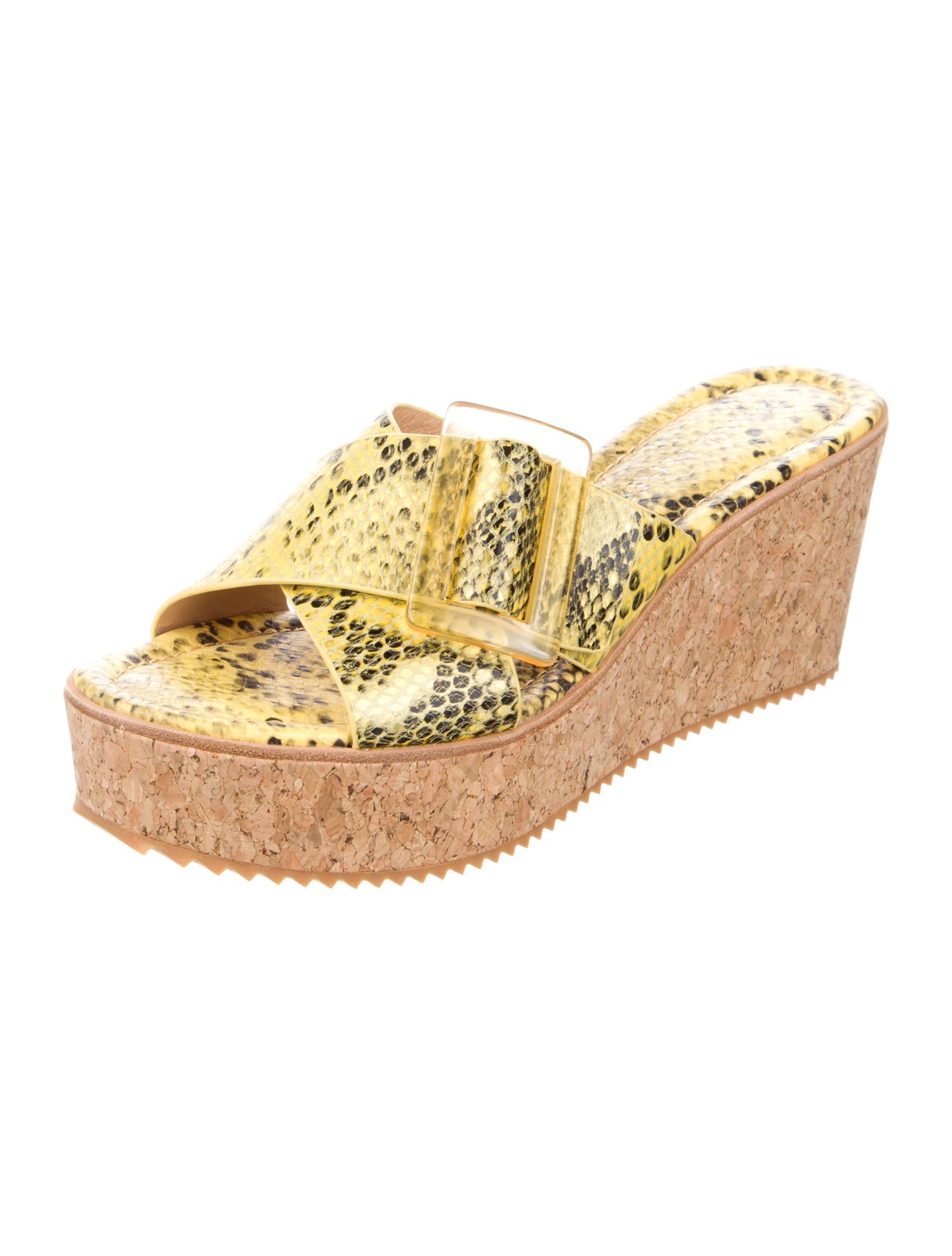 Donald Pliner Leather Animal Print Espadrilles