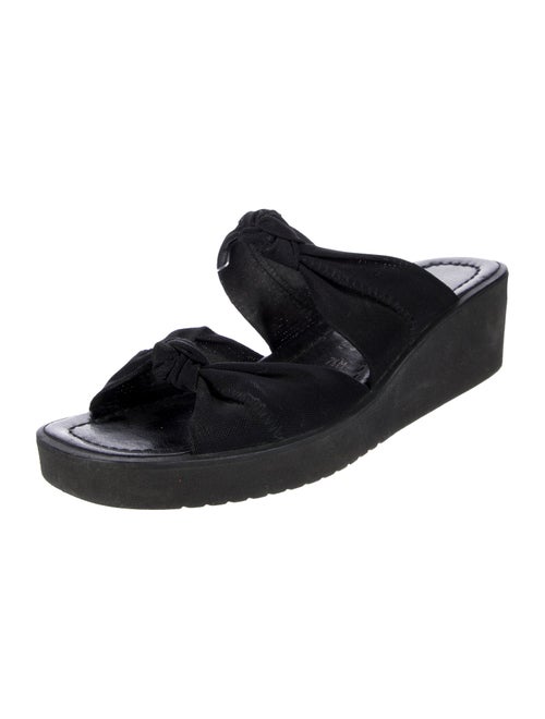 Donald Pliner Canvas Slides