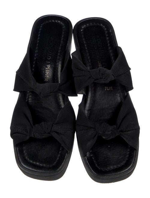 Donald Pliner Canvas Slides