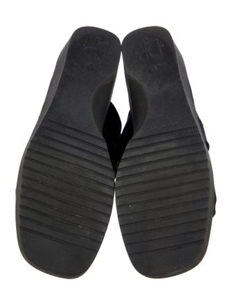 Donald Pliner Canvas Slides