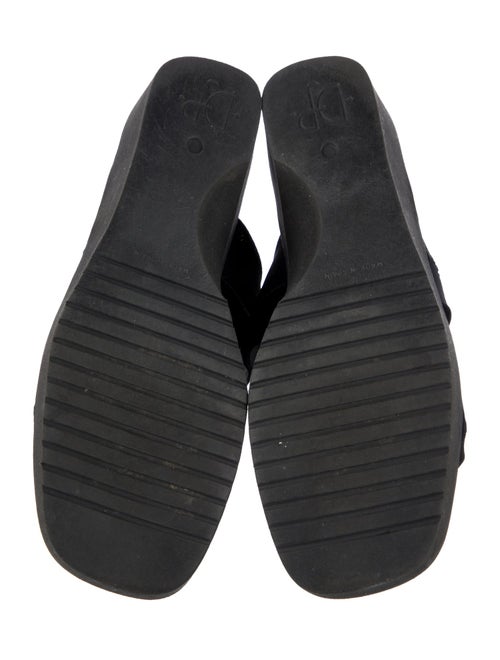 Donald Pliner Canvas Slides