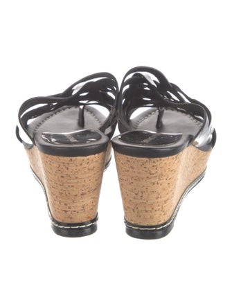 Donald Pliner Patent Leather Slides