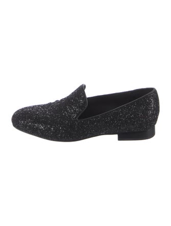 Donald Pliner Glitter Loafers