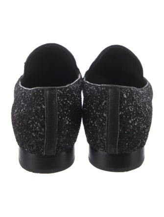 Donald Pliner Glitter Loafers