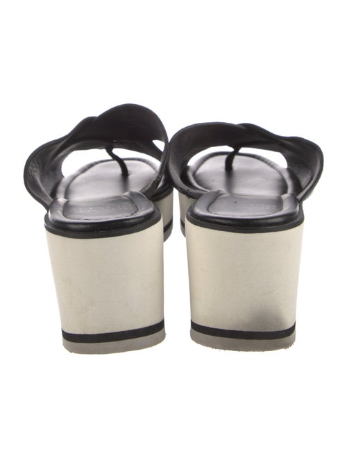 Donald Pliner Leather Slides