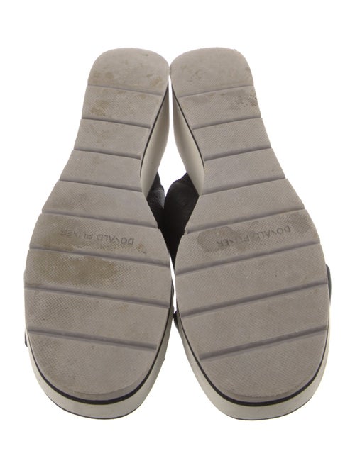 Donald Pliner Leather Slides