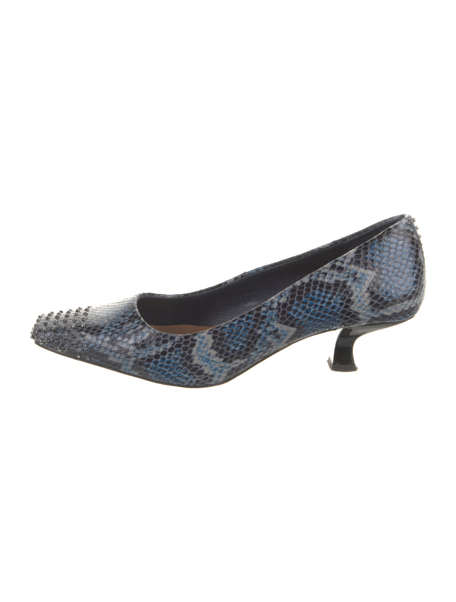 Donald Pliner Leather Animal Print Flats