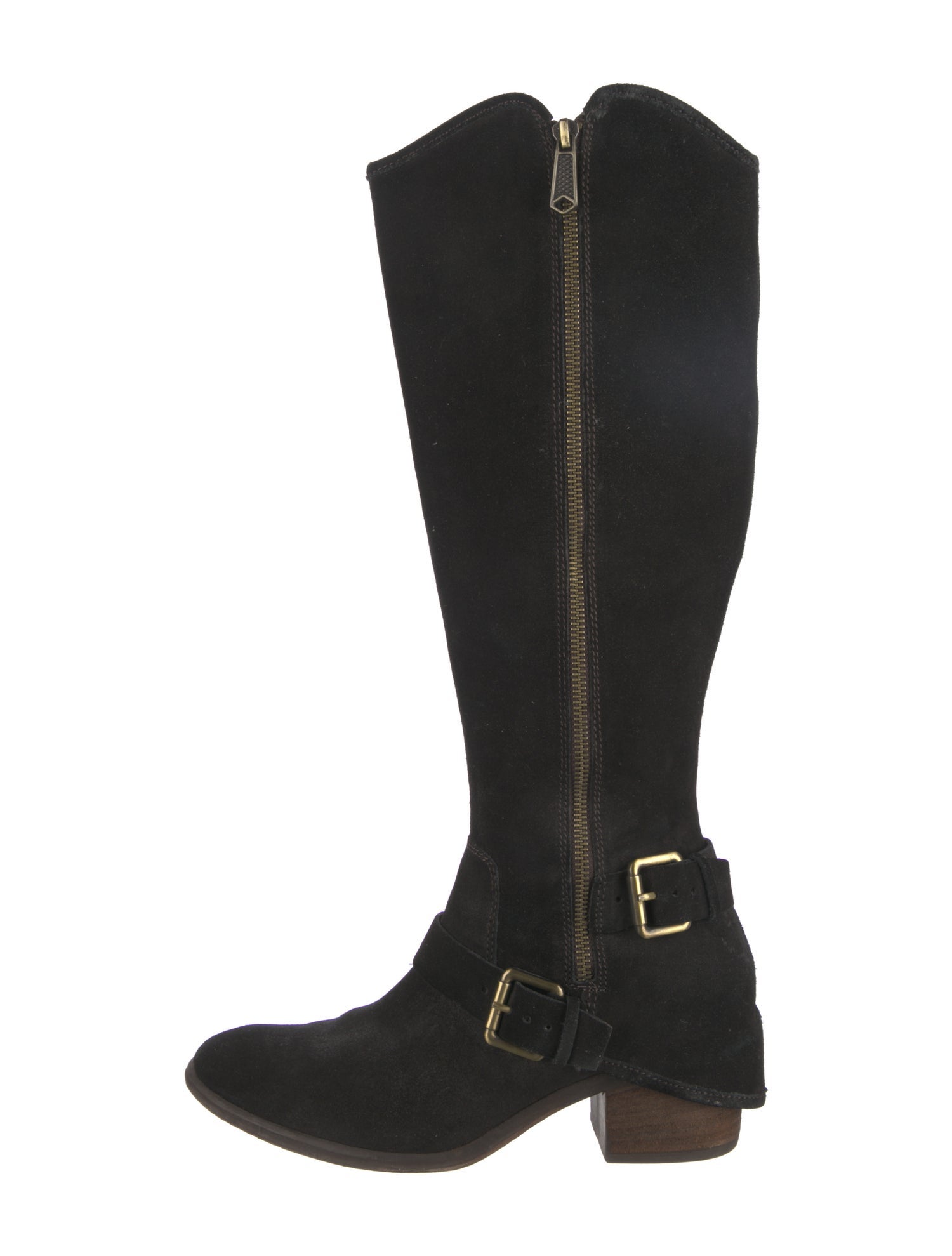 Donald Pliner Suede Riding Boots