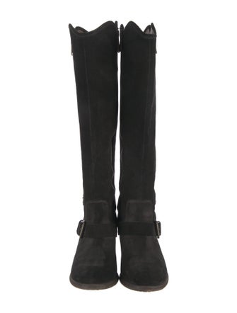 Donald Pliner Suede Riding Boots