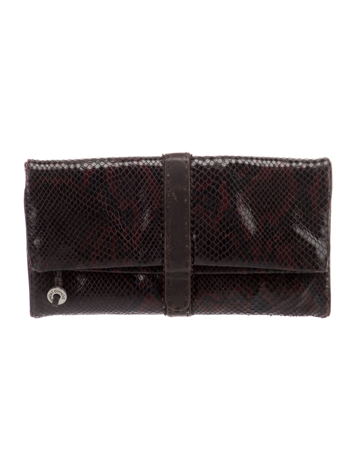Donald Pliner Leather Clutch