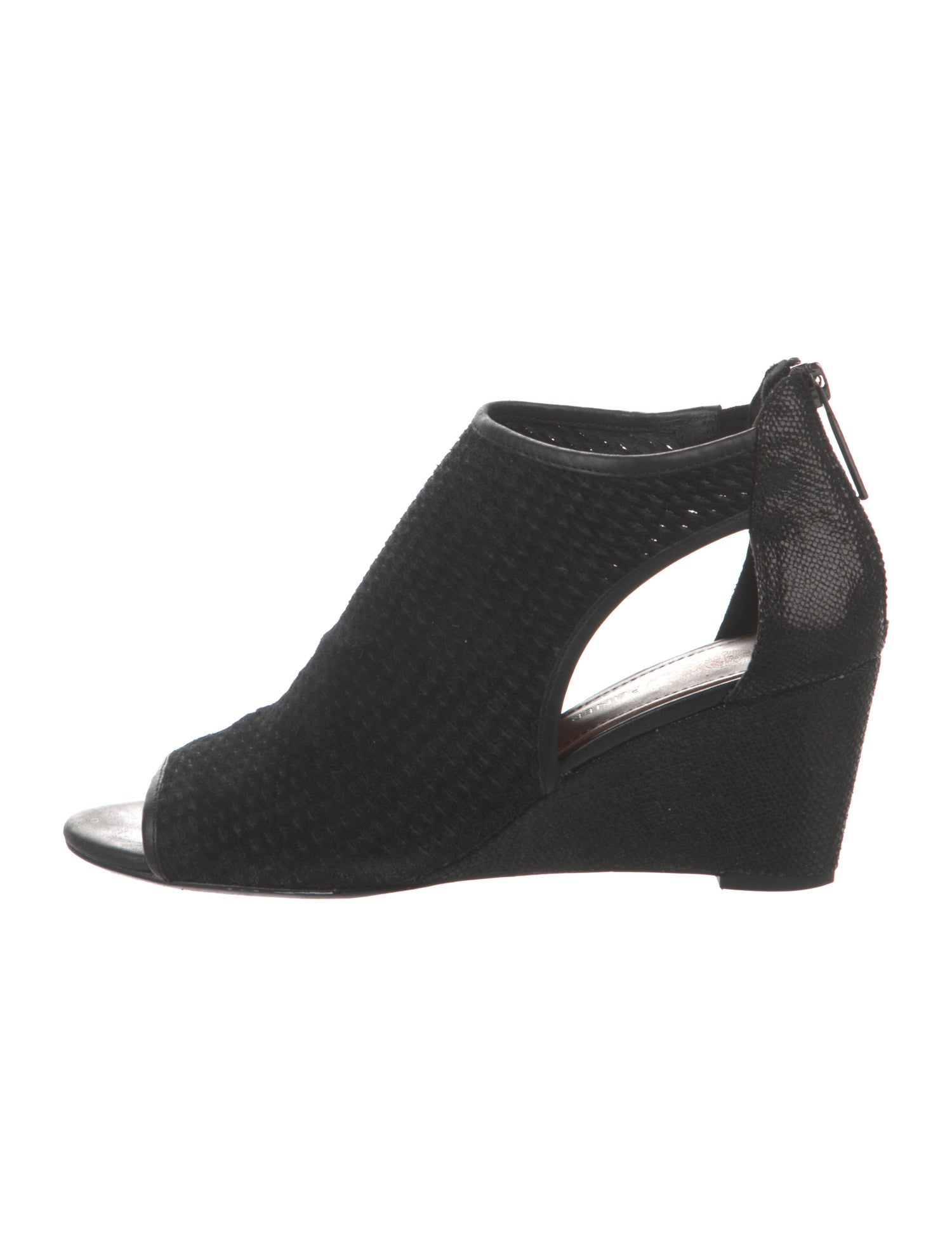 Donald Pliner Suede Leather Trim Embellishment Boots