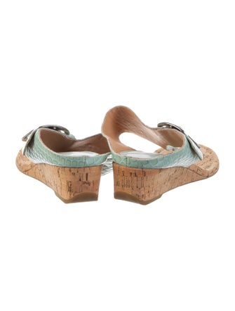 Donald Pliner Patent Leather Slides