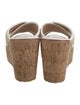 Donald Pliner Straw Slides