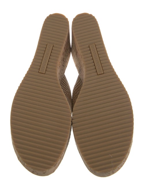 Donald Pliner Straw Slides