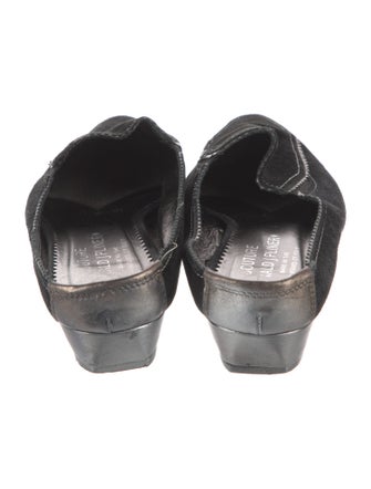 Donald Pliner Suede Mules