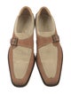 Donald Pliner Canvas Monk Straps
