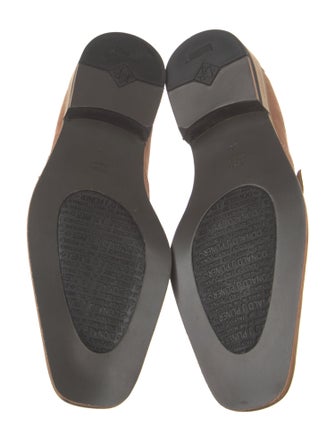 Donald Pliner Canvas Monk Straps