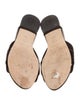 Donald Pliner Suede Slides