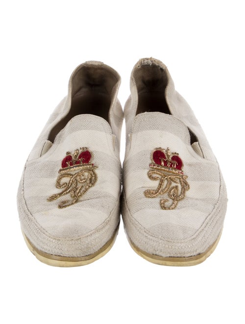 Donald Pliner Canvas Striped Sneakers