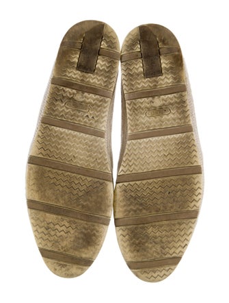 Donald Pliner Canvas Striped Sneakers