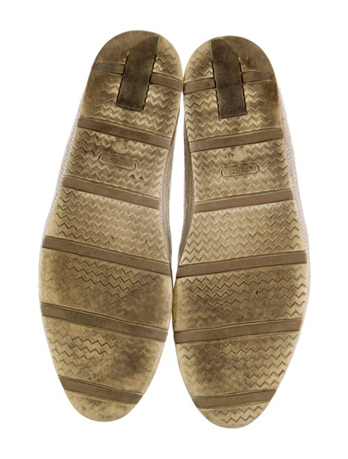 Donald Pliner Canvas Striped Sneakers