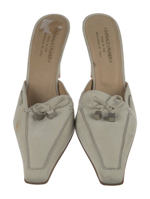 Donald Pliner Suede Mules