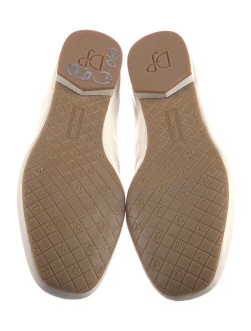 Donald Pliner Leather Cutout Accent Loafers