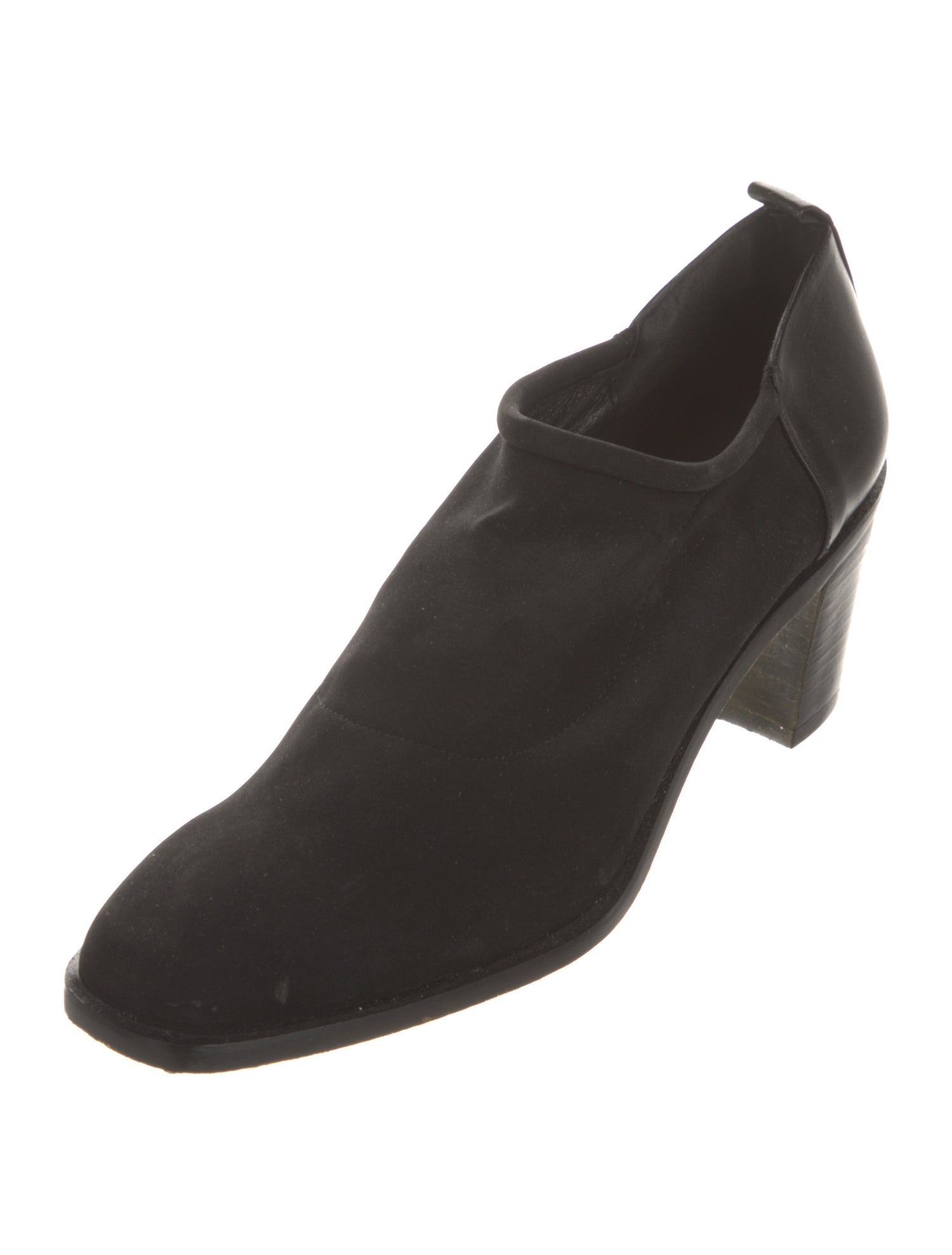 Donald Pliner Suede Leather Trim Embellishment Boots
