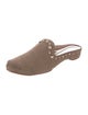 Donald Pliner Suede Studded Accents Mules