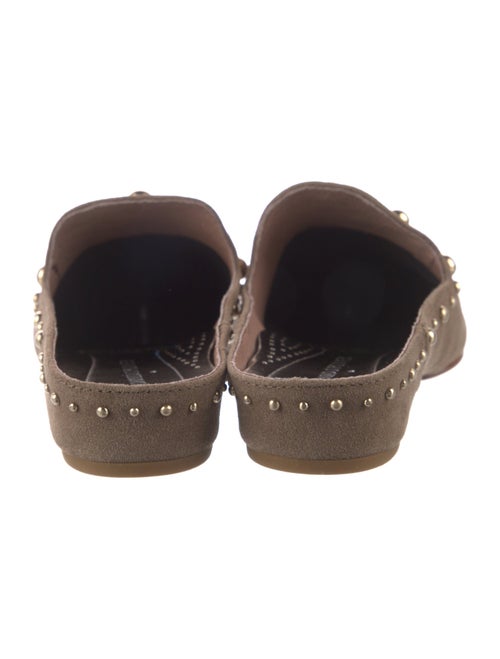 Donald Pliner Suede Studded Accents Mules