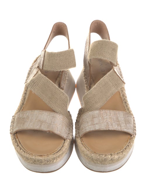 Donald Pliner Leather Espadrilles