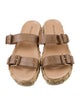 Donald Pliner Leather Studded Accents Slides