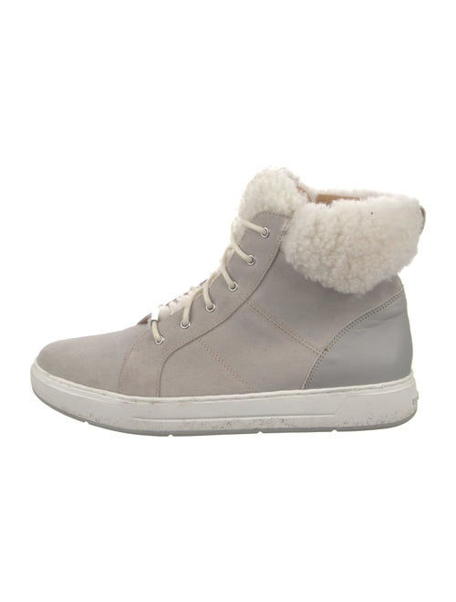 Donald Pliner Suede Wedge Sneakers