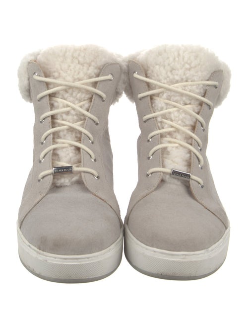 Donald Pliner Suede Wedge Sneakers
