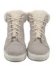 Donald Pliner Suede Wedge Sneakers