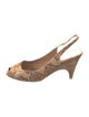 Donald Pliner Animal Print Slingback Pumps