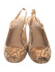 Donald Pliner Animal Print Slingback Pumps