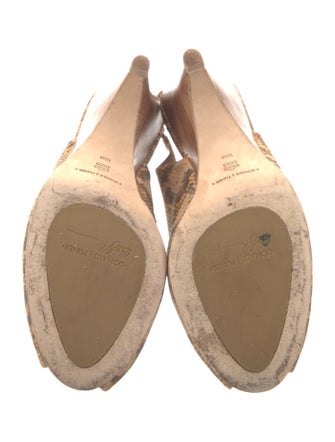 Donald Pliner Animal Print Slingback Pumps
