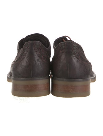 Donald Pliner Leather Lasercut Accents Brogues