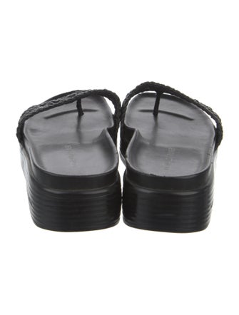 Donald Pliner Leather Slides