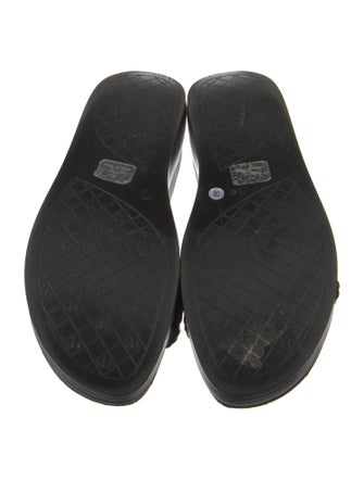 Donald Pliner Leather Slides