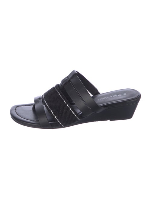 Donald Pliner Leather Slides